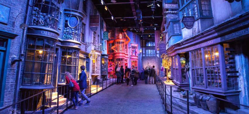 Diagon Alley negli Studios di Harry Potter
